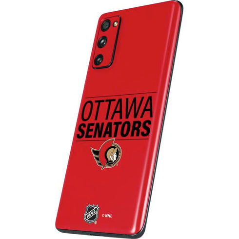 NHL Ottawa Senators Lineup Galaxy S20 Fan Edition Skin